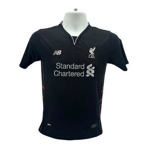 New Balance Liverpool Youth 26 Jersey LFC Philippe Coutinho Black Red Football